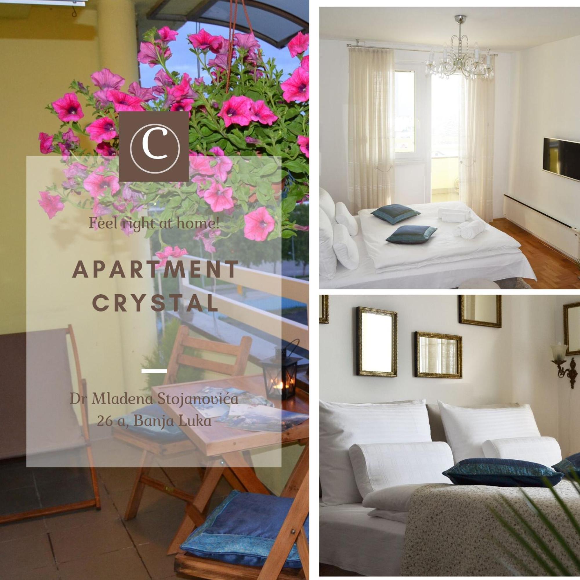 Apartment Crystal Banja Luka Bagian luar foto